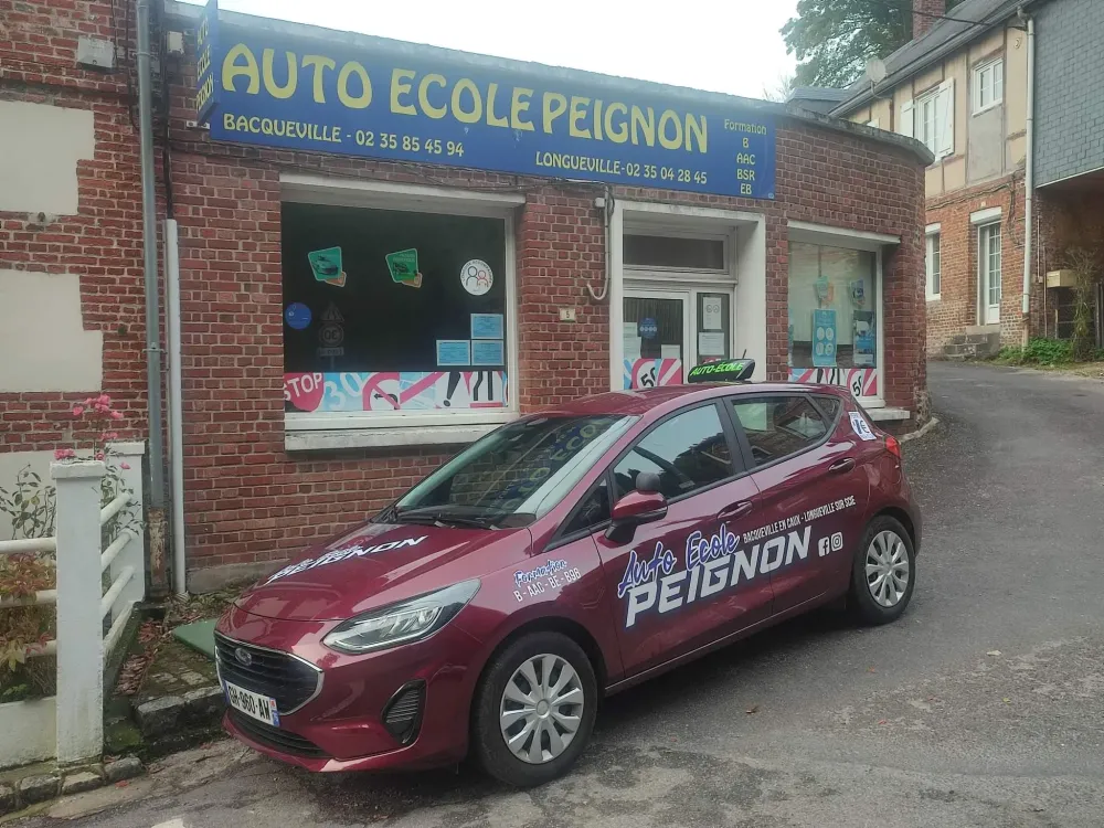 devanture auto ecole
